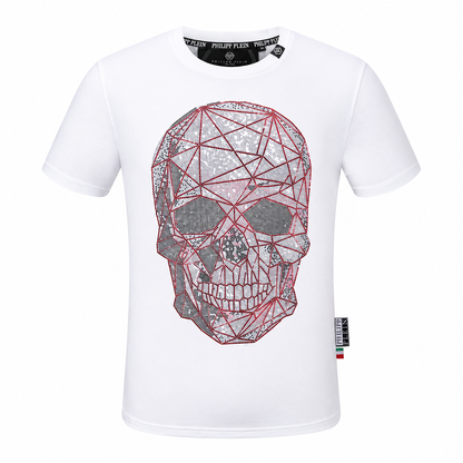 PP T-shirt Skull logo