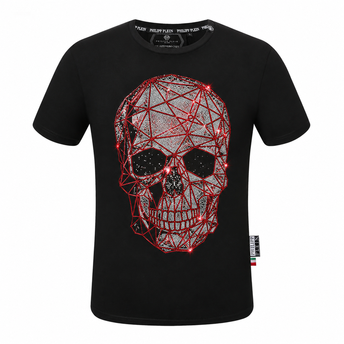 PP T-shirt Skull logo