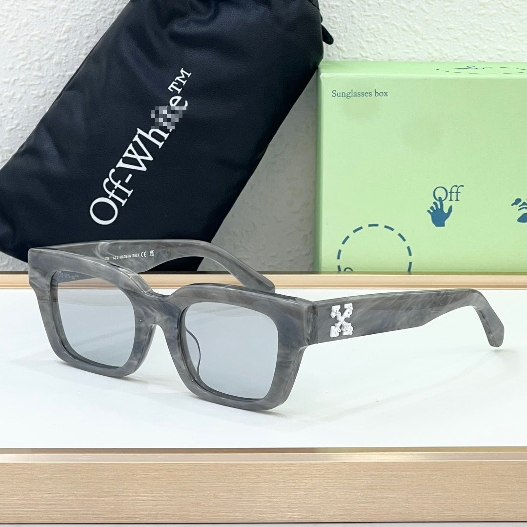 OFF-Whlte Arrow logo sunglasses#008-1