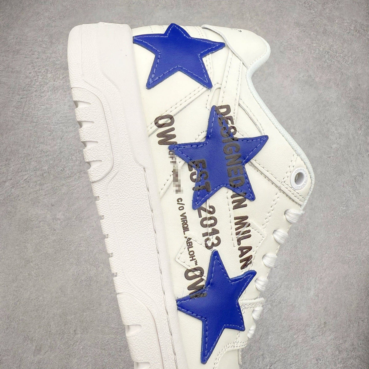 OFF-Whlte Genuine Leather Sports shoes#12