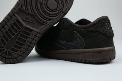 Travis Scott x Air Jordan 1 Low OG 'Velvet Brown' (TD) - Velvet Brown - image 2