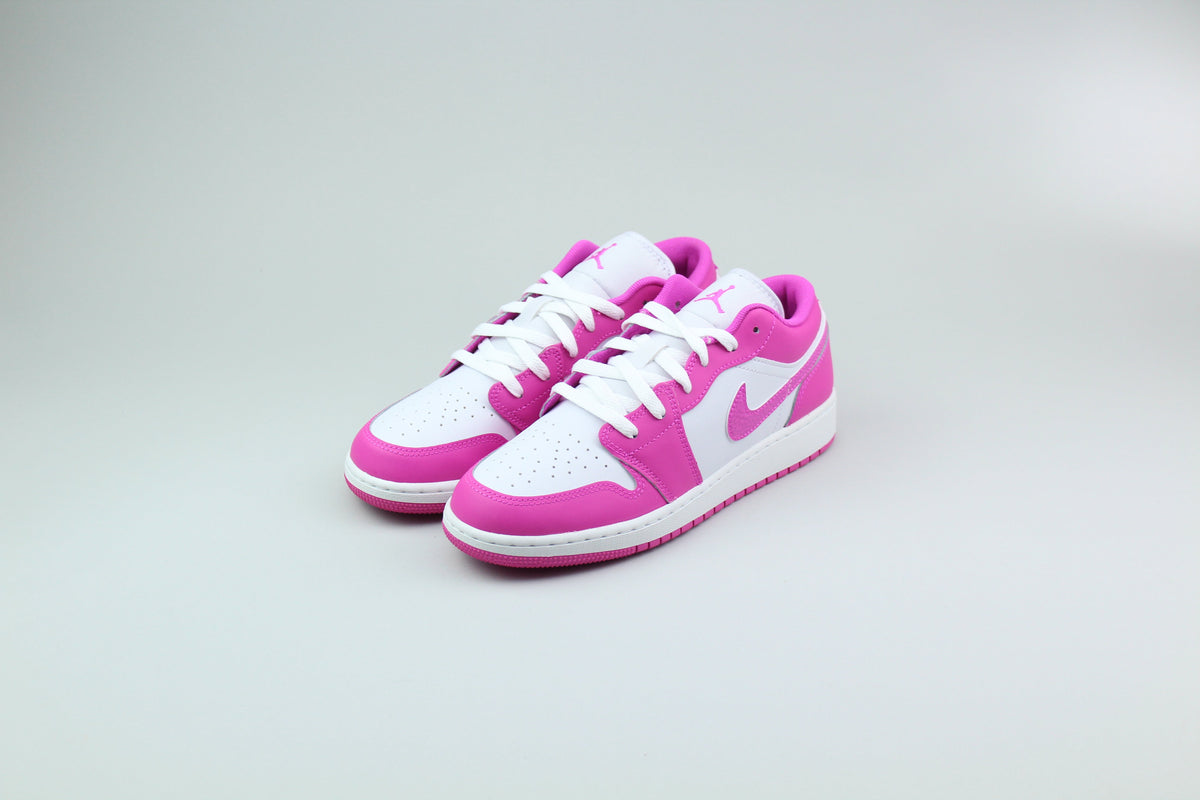 Air Jordan 1 Low 'Fire Pink' (GS) - Fire Pink - image 6