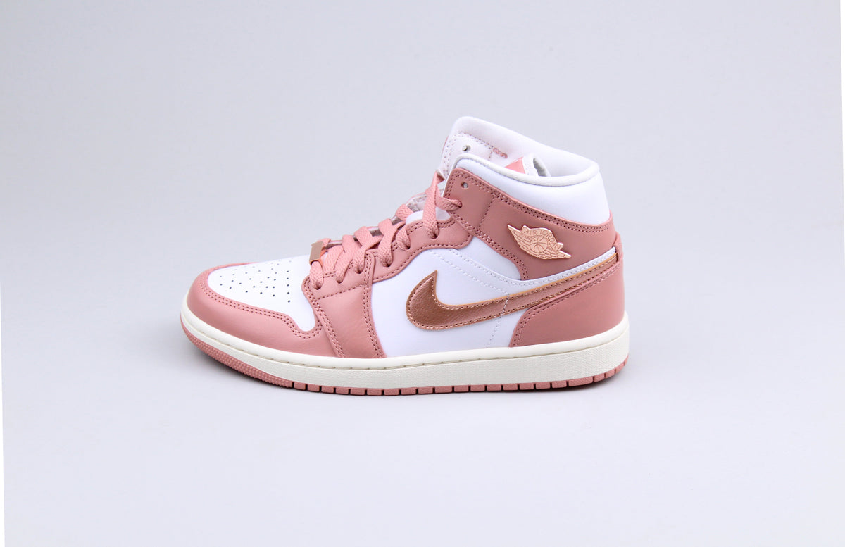 Air Jordan 1 Mid 'Red Stardust' - Red Stardust - image 3