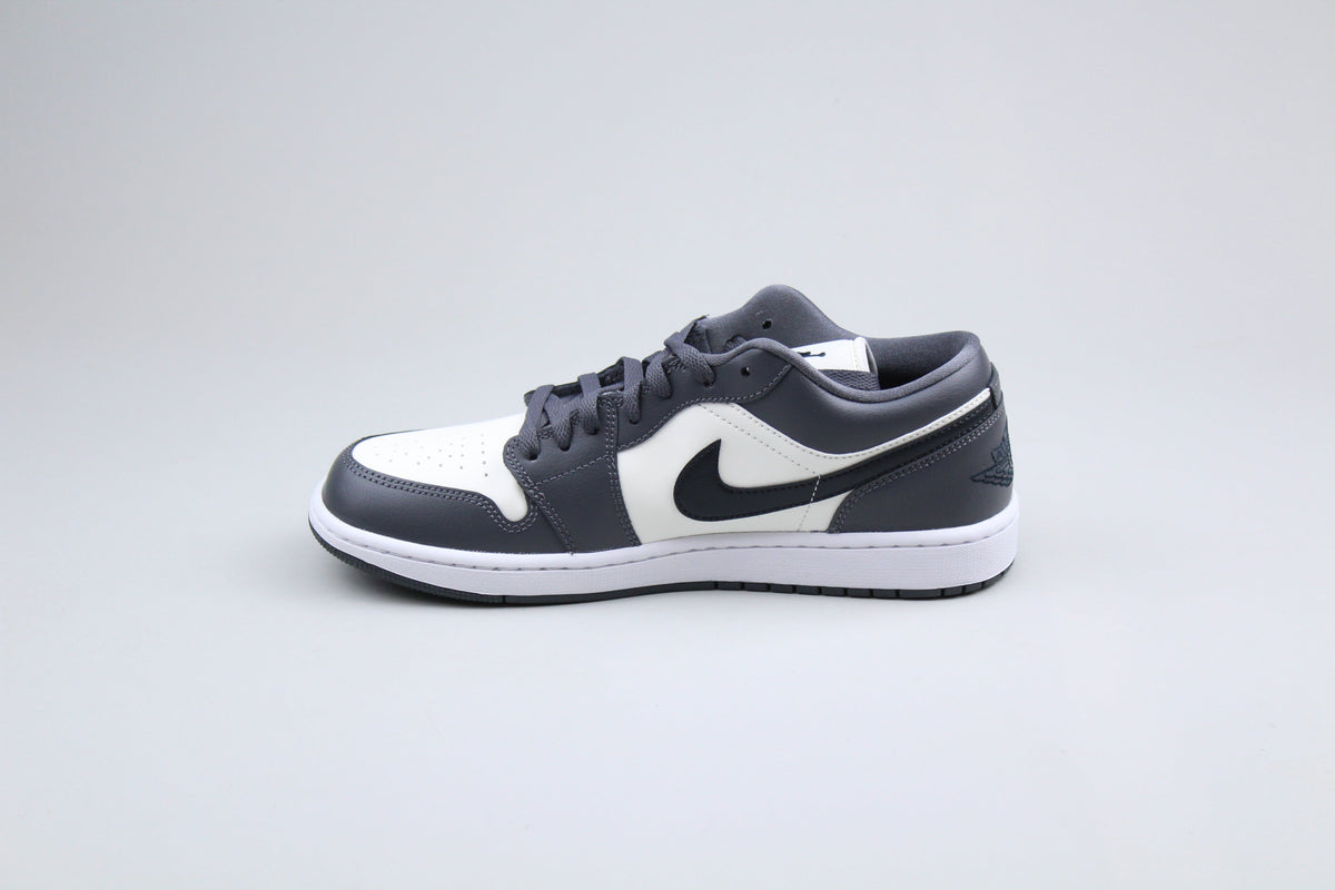 Jordan 1 Low 'Dark Grey' - Dark Grey - image 4