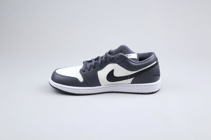 Jordan 1 Low 'Dark Grey' - Dark Grey - image 4