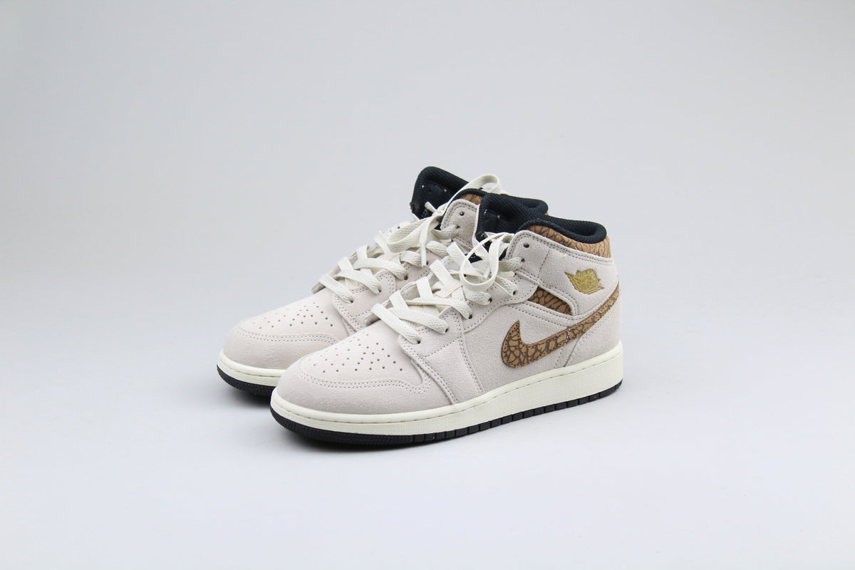 Air Jordan 1 Mid SE 'Brown Elephant' - Brown Elephant - image 6