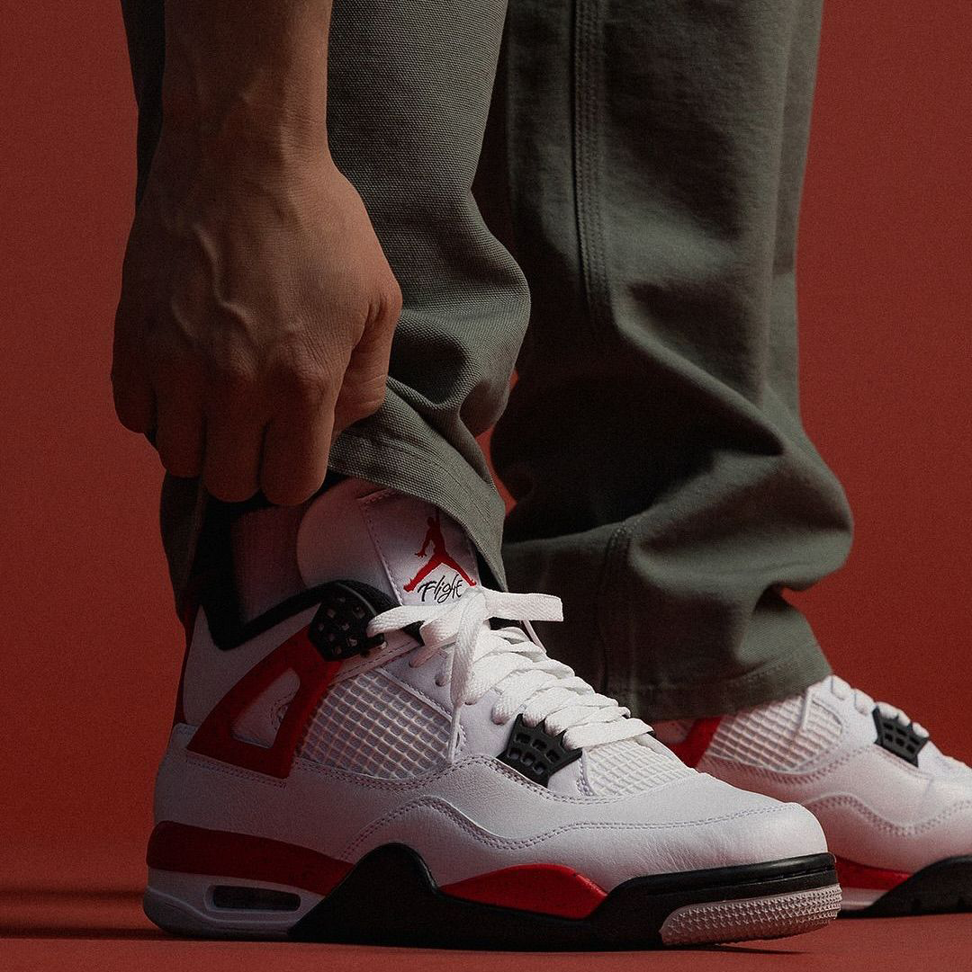 Jordan 4 Retro 'Red Cement' - Red Cement - image 9