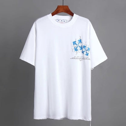 OFF-Whlte Arrow logo print T-shirt#77