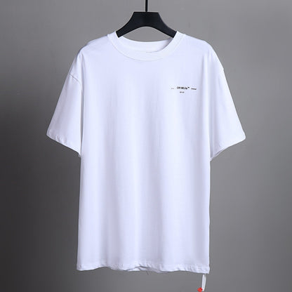 OFF-Whlte Arrow logo print T-shirt#81