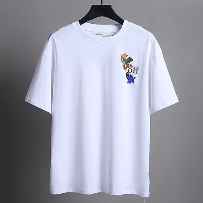 OFF-Whlte Arrow logo print T-shirt#82
