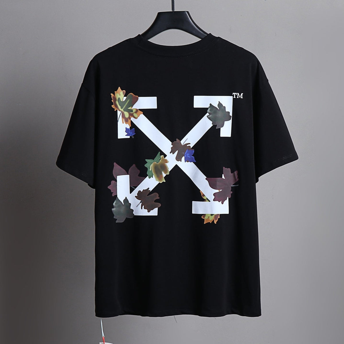 OFF-Whlte Arrow logo print T-shirt#82