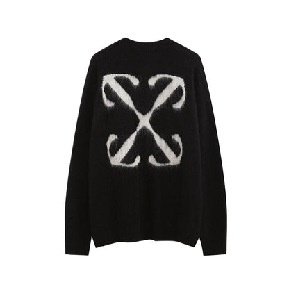 OFF-Whlte Intarsia Knit Sweater#7