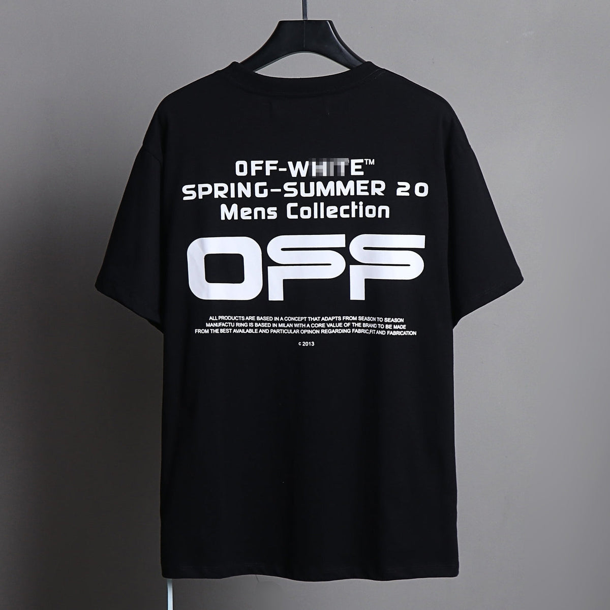 OFF-Whlte Arrow logo print T-shirt#79