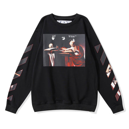OFF-Whlte Arrow logo sports sweatshirt#43