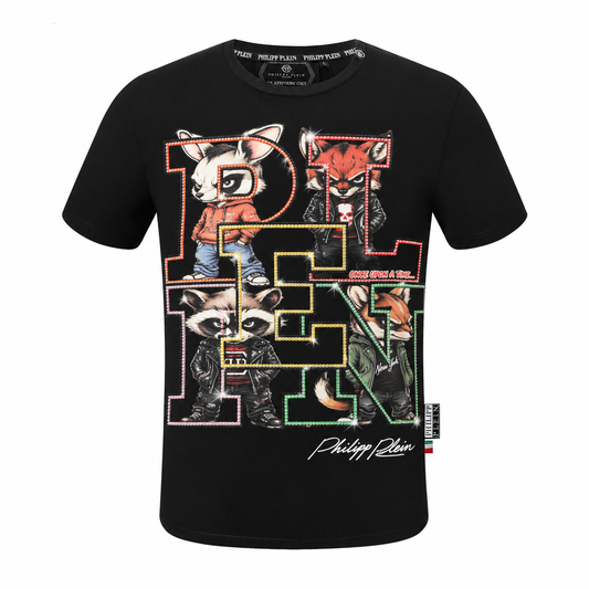 PP T-shirt Back Skull