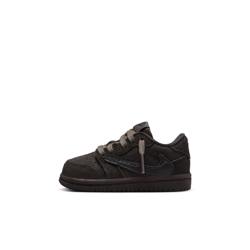 Travis Scott x Air Jordan 1 Low OG 'Velvet Brown' (TD) - Velvet Brown