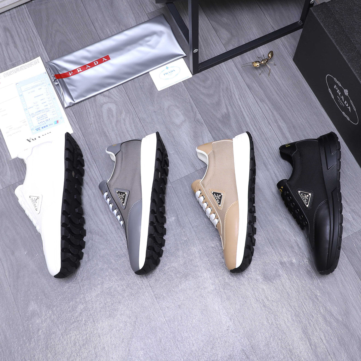 Prada Casual Shoes #13 P190 - Color 04