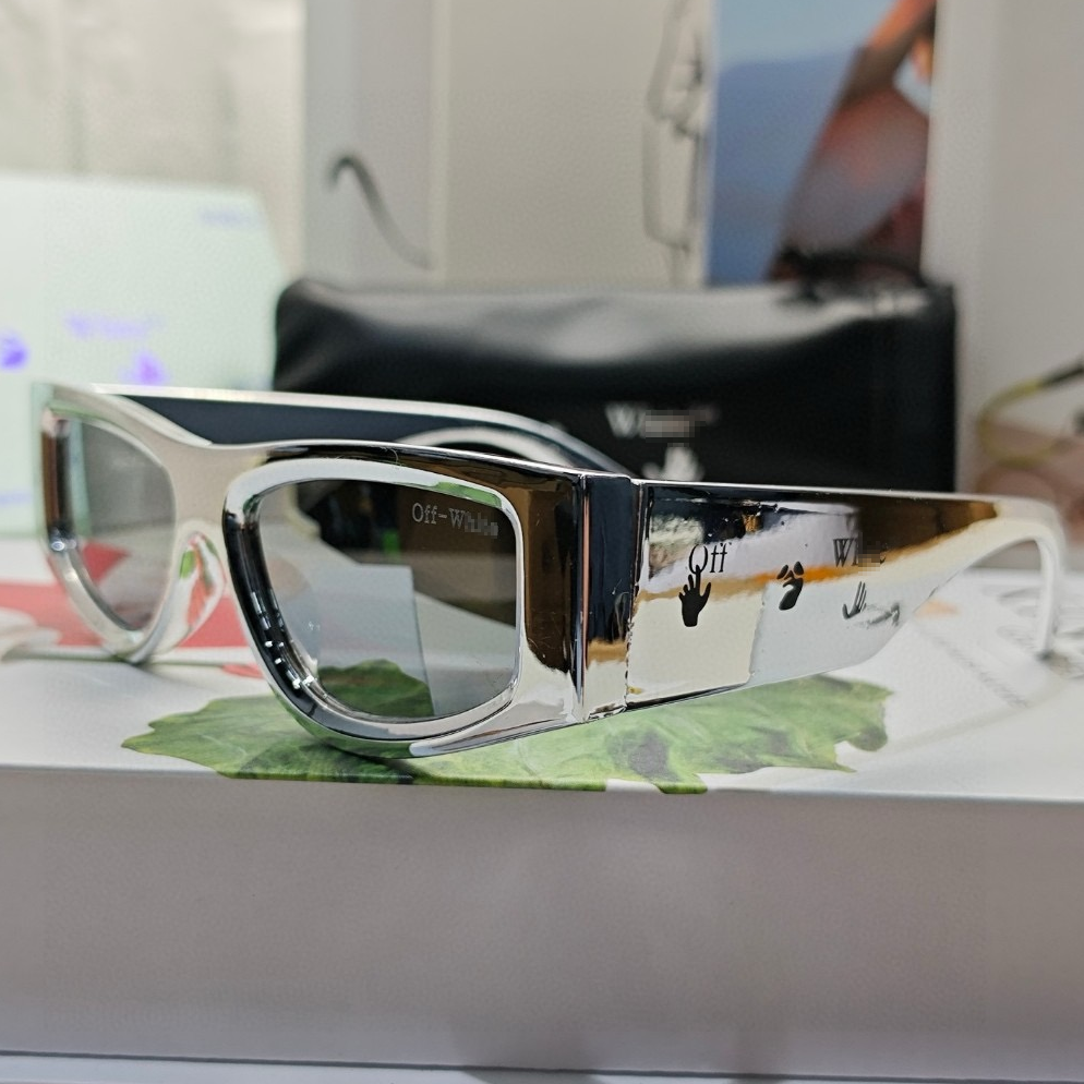 OFF-Whlte Arrow logo sunglasses#002