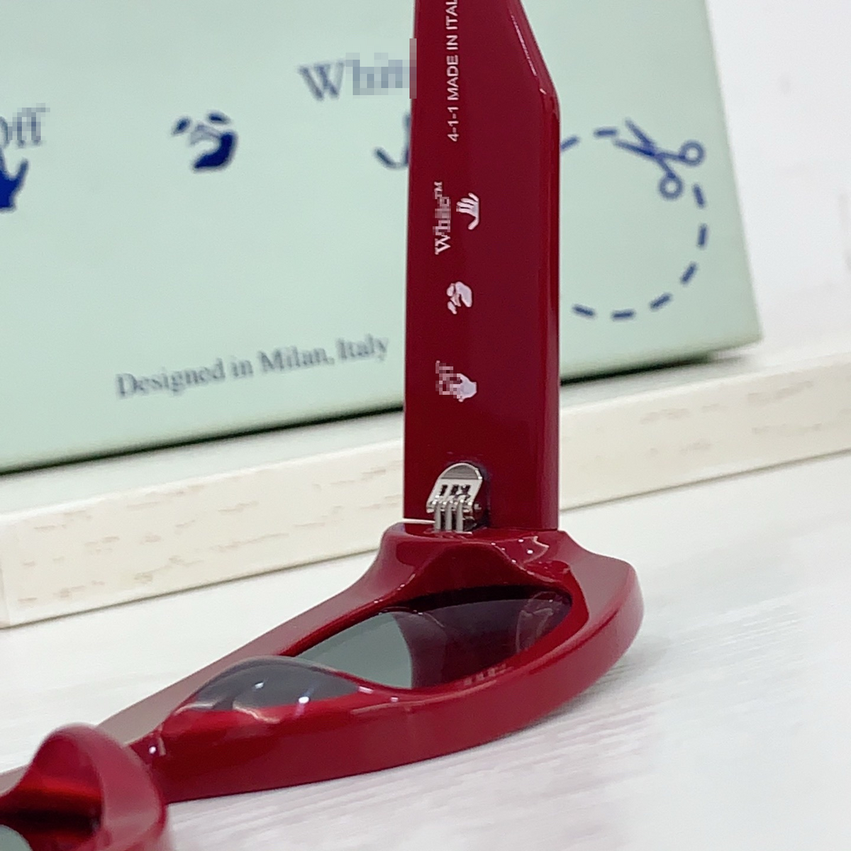 OFF-Whlte Arrow logo sunglasses#14E