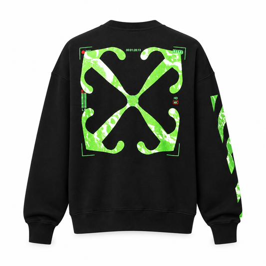 OFF-Whlte Arrow logo sports sweatshirt#1009