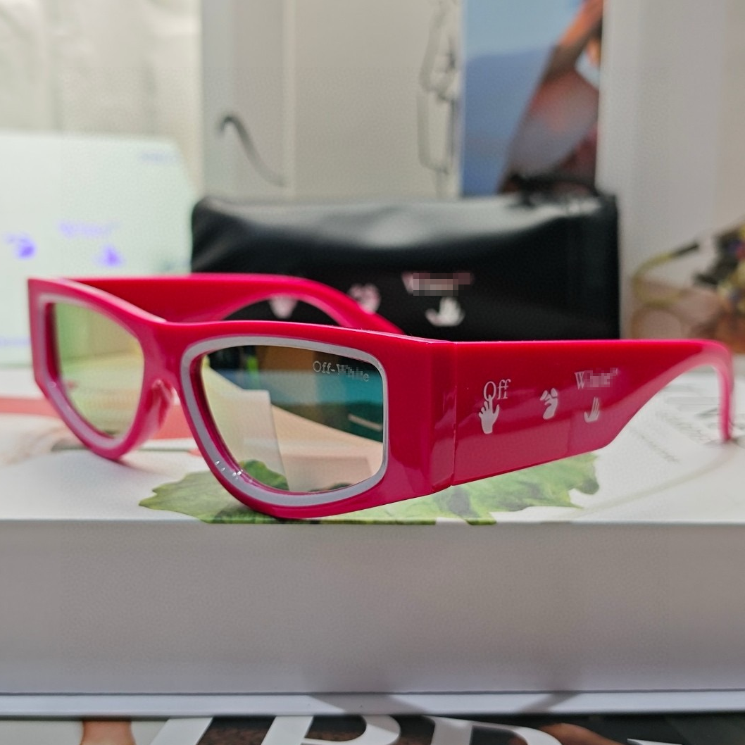 OFF-Whlte Arrow logo sunglasses#002