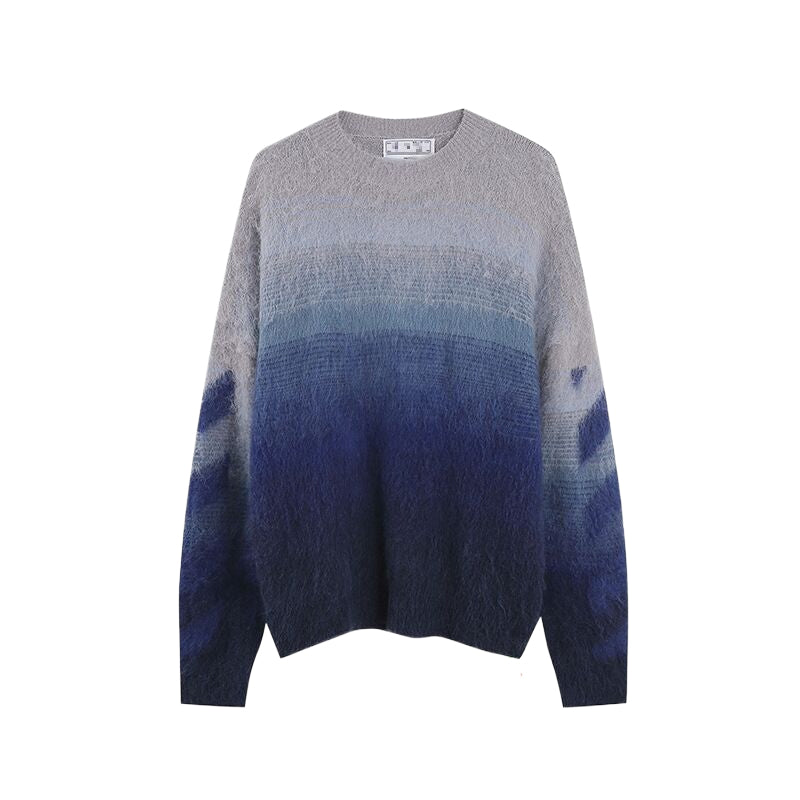 OFF-Whlte Intarsia Knit Sweater#3
