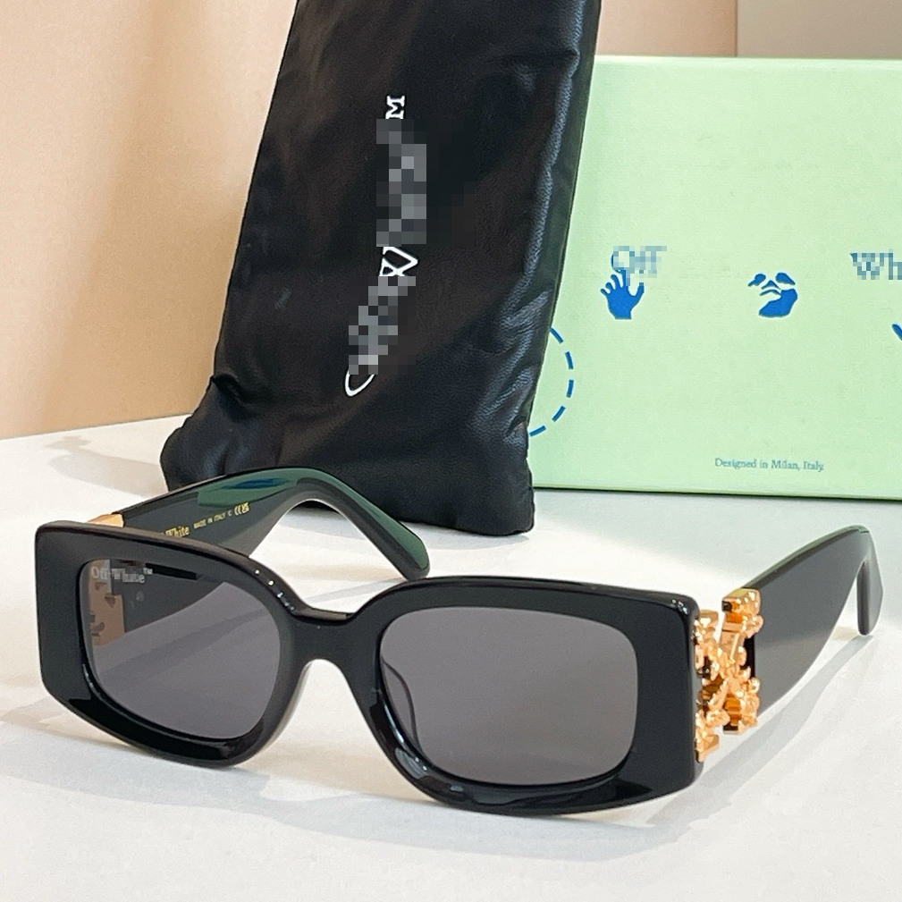 OFF-Whlte Arrow logo sunglasses#006