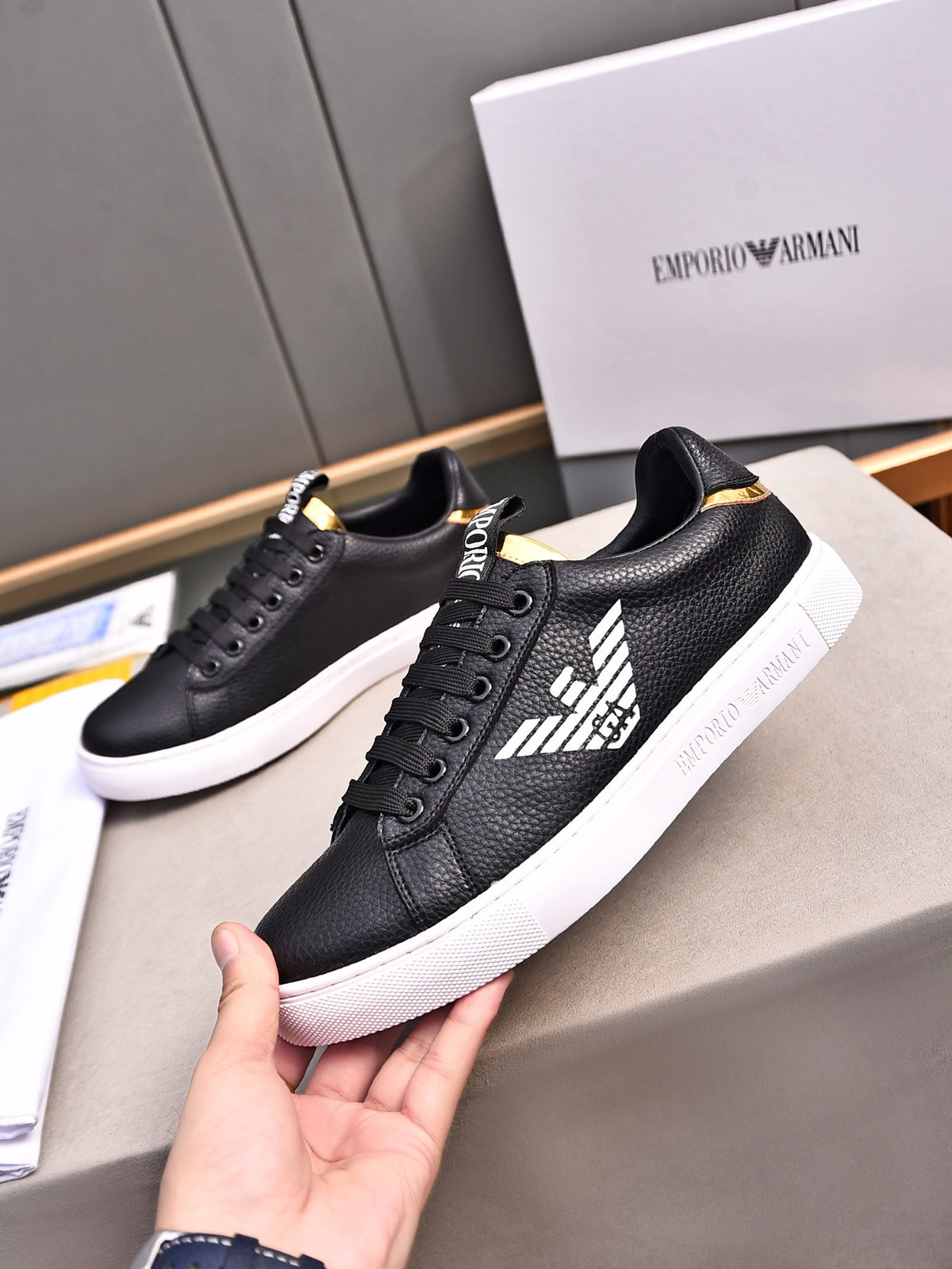 Armani Men's Casual Shoes #10 - Color 01