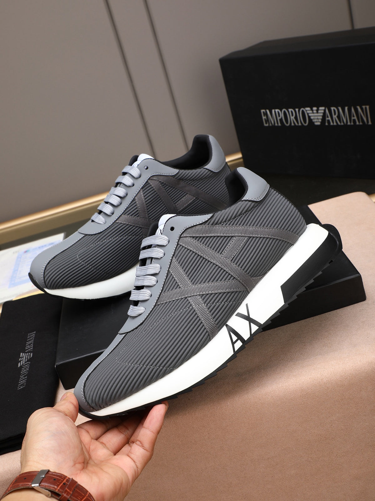 Armani Men's Casual Shoes #23 - Color 01