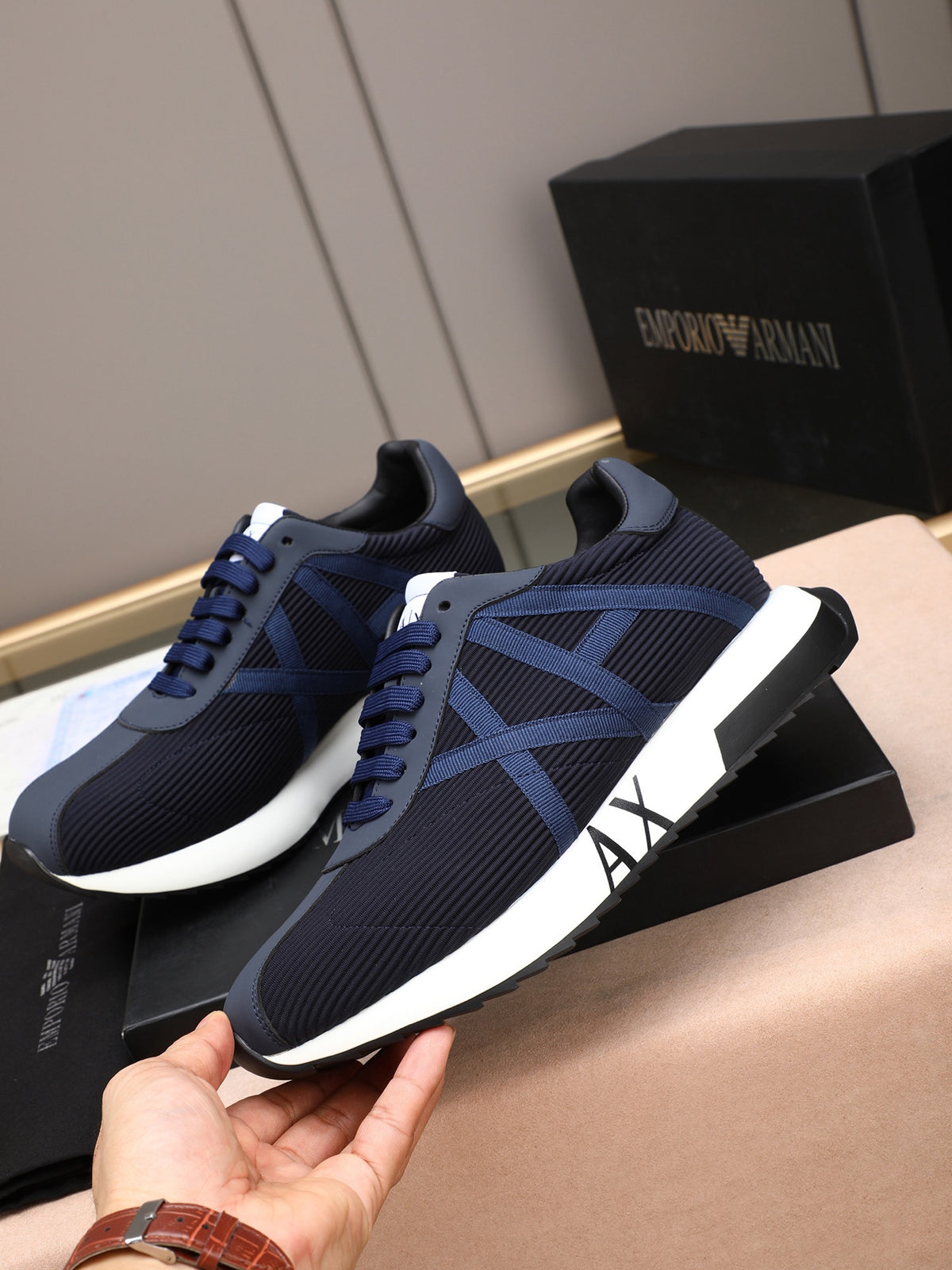 Armani Men's Casual Shoes #23 - Color 02