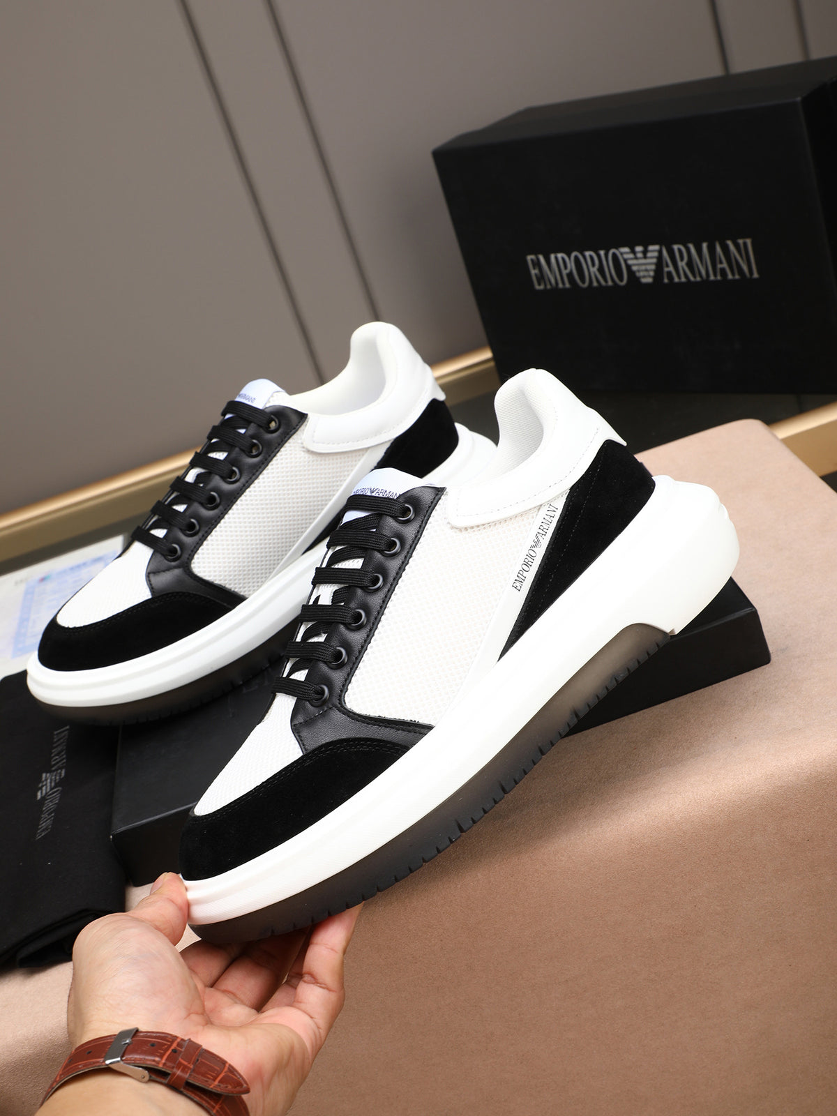 Armani Men's Casual Shoes #20 - Color 01