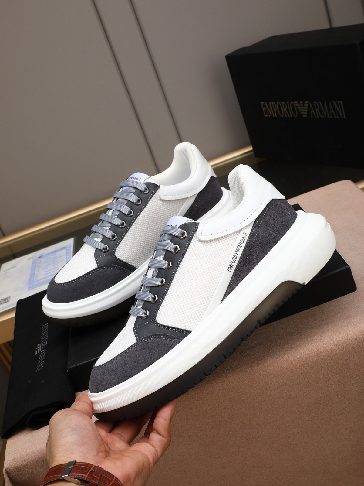 Armani Men's Casual Shoes #20 - Color 02