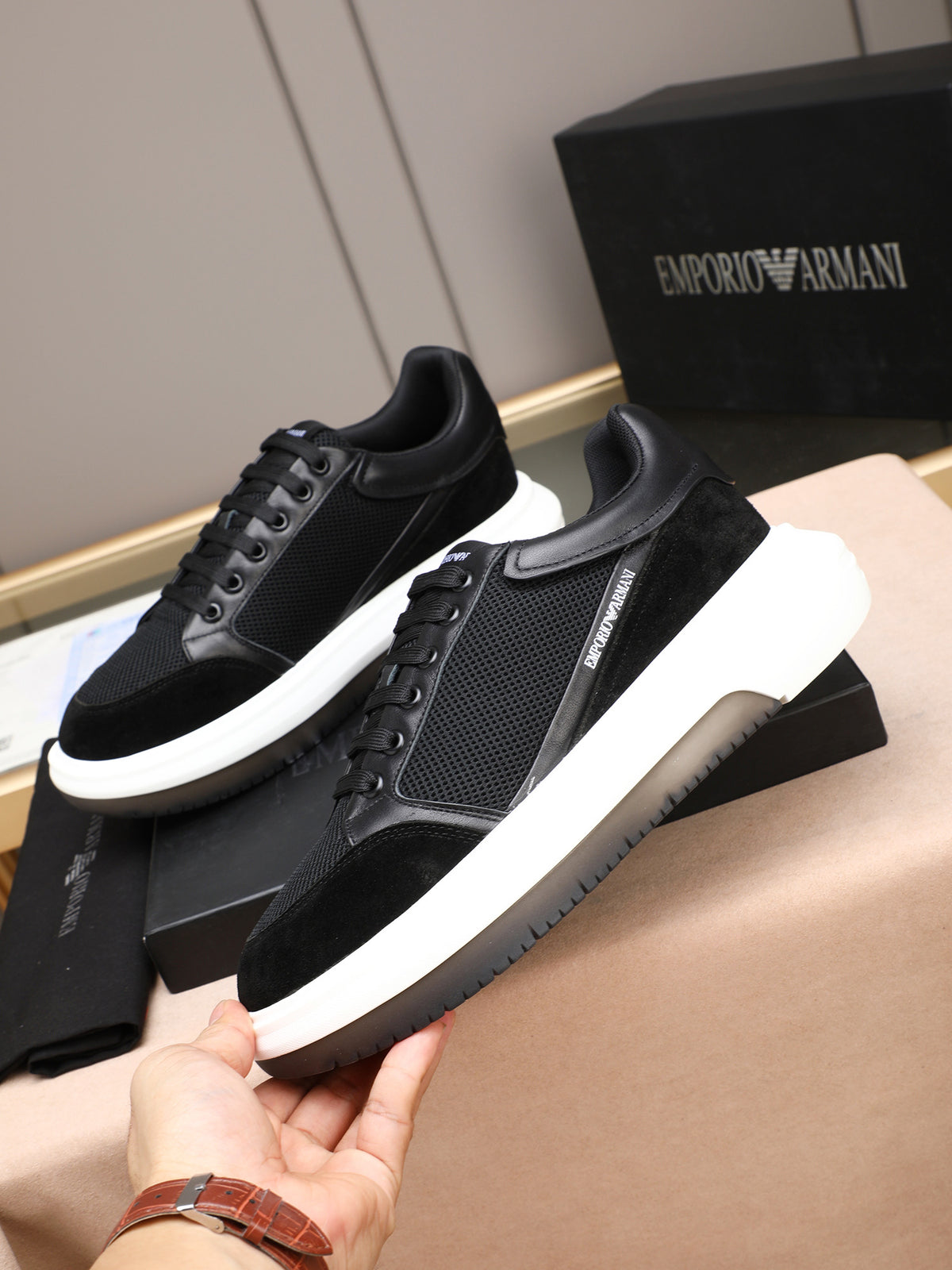 Armani Men's Casual Shoes #20 - Color 05