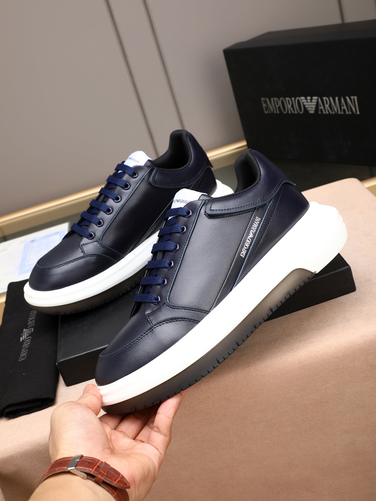 Armani Men's Casual Shoes #21 - Color 01