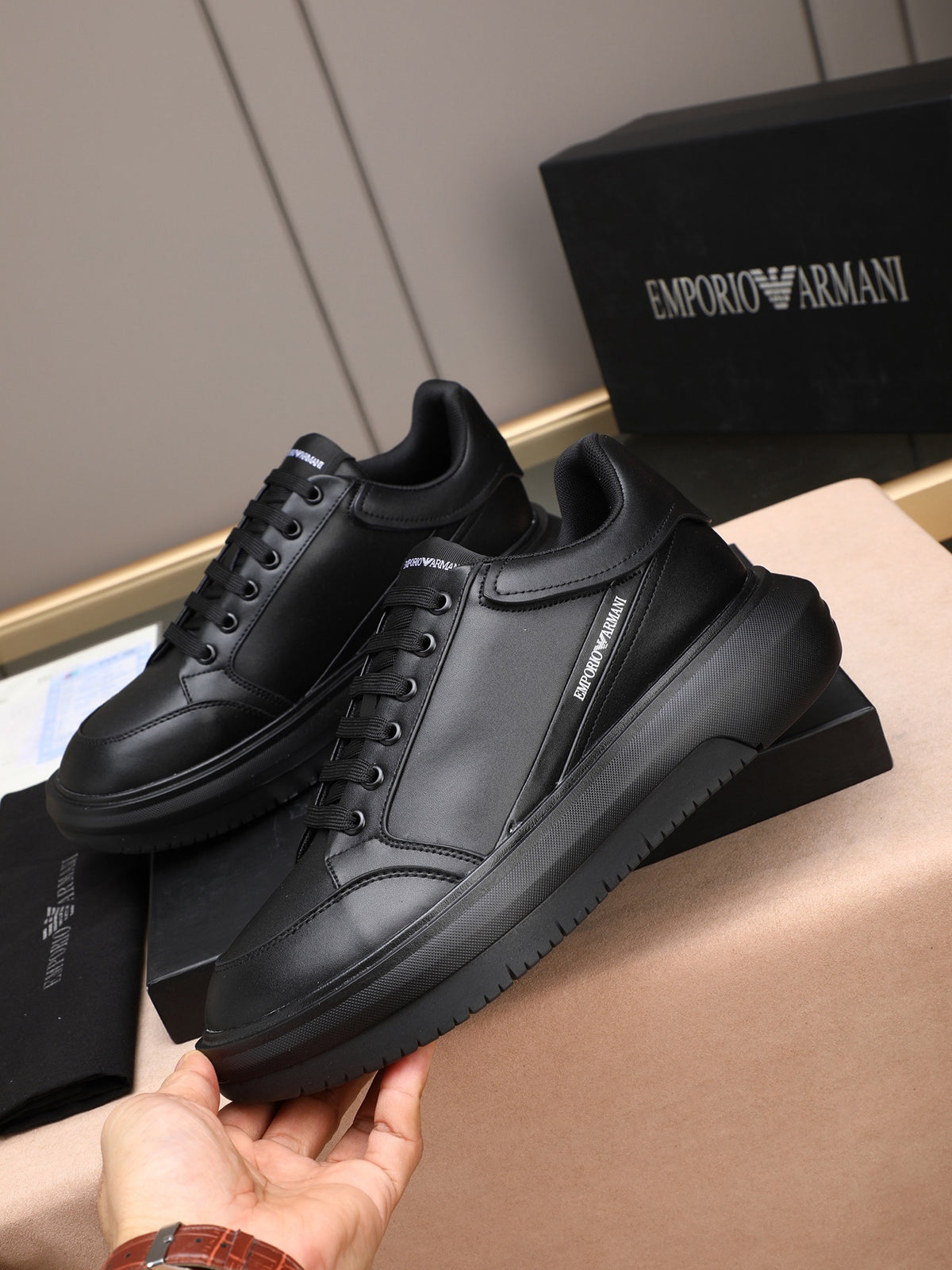 Armani Men's Casual Shoes #21 - Color 02