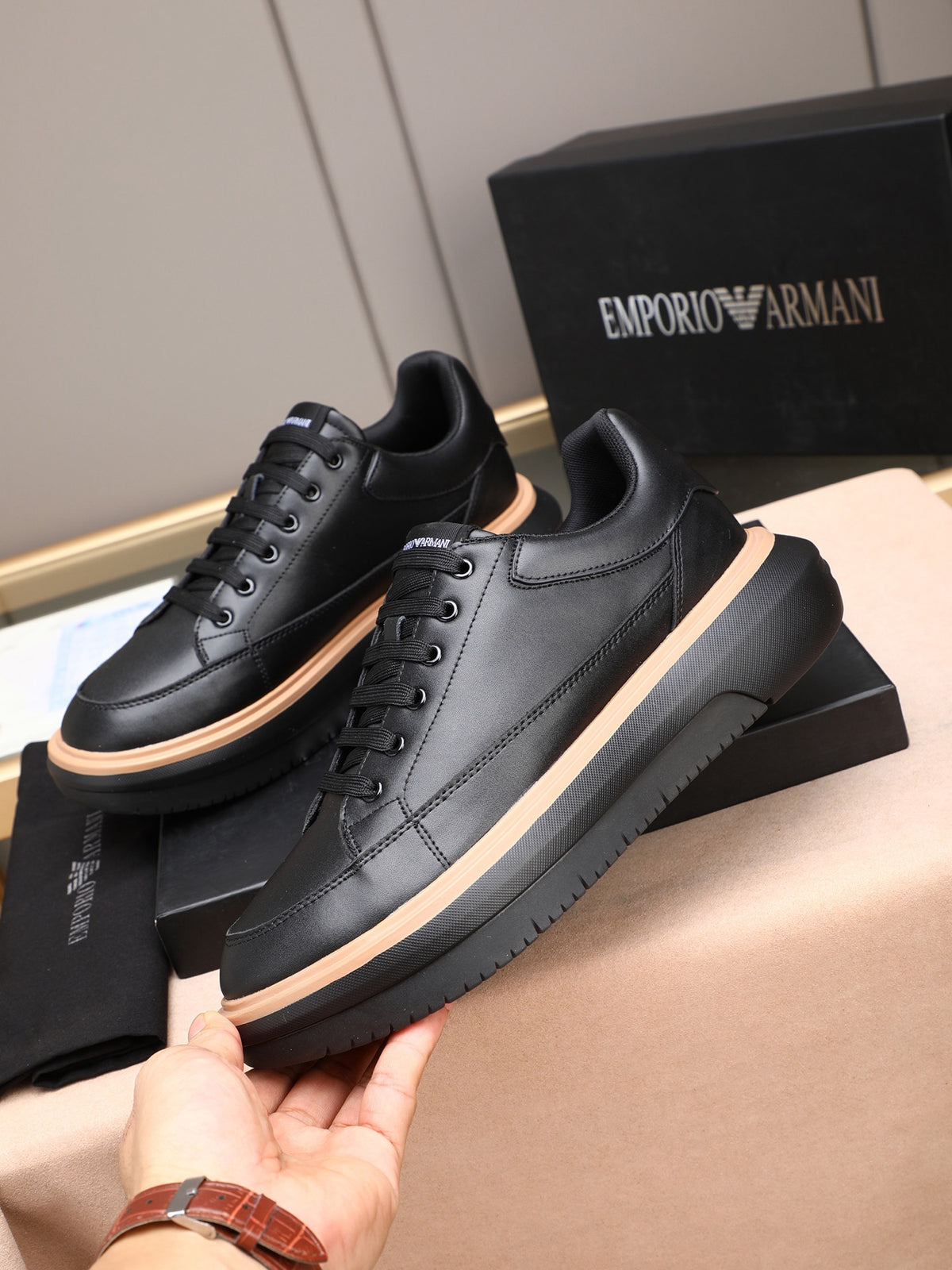 Armani Men's Casual Shoes #21 - Color 04