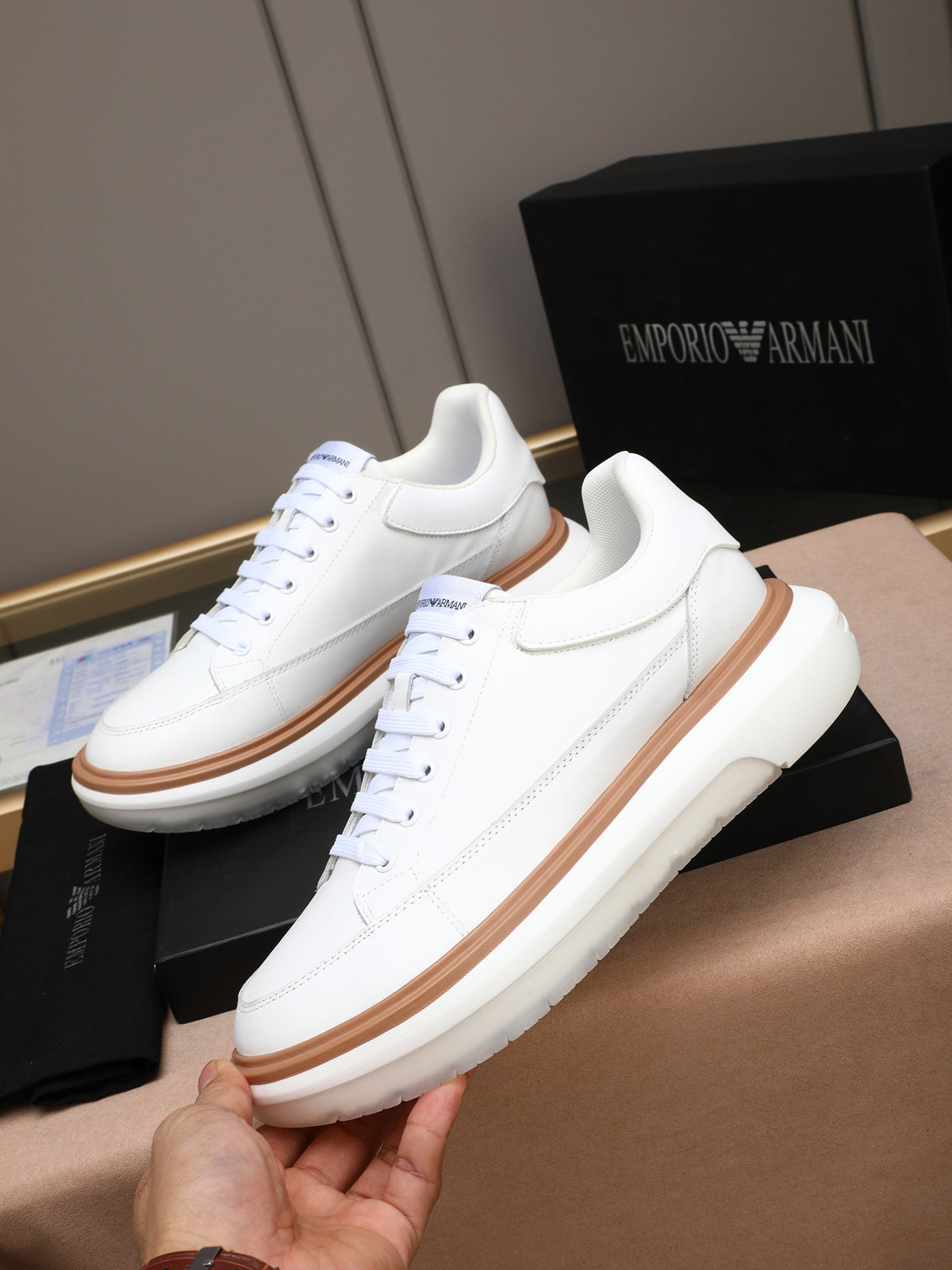 Armani Men's Casual Shoes #22 - Color 01