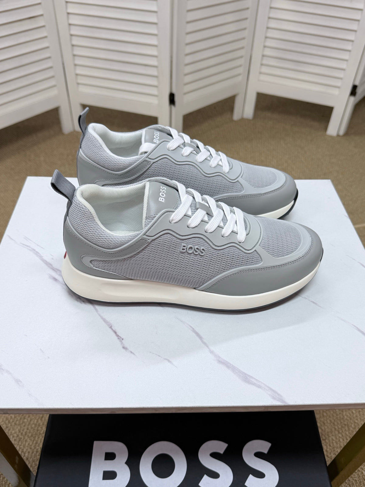 BOSS Casual Shoes 55 Light Gray product photo 4
