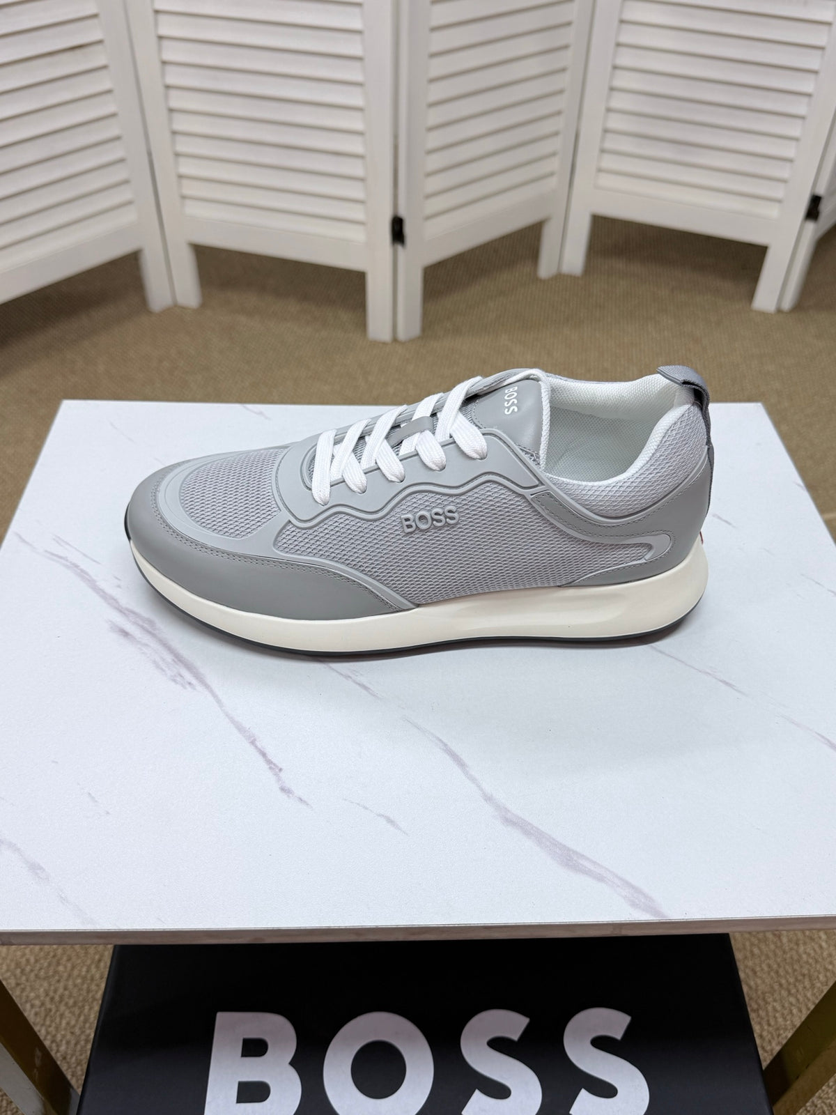 BOSS Casual Shoes 55 Light Gray product photo 3