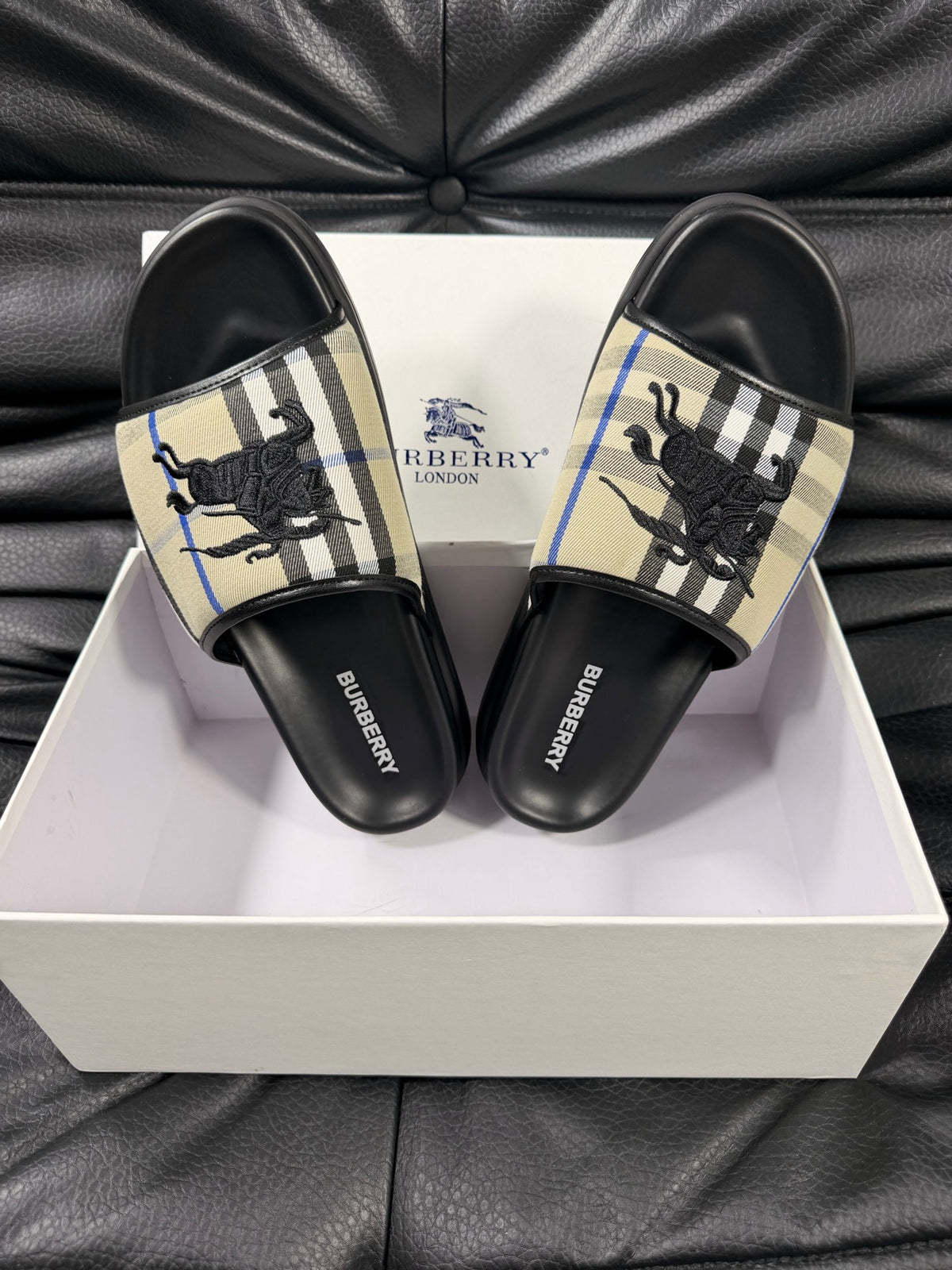 Burberry Vintage Check Slides#18 - Product Image 4