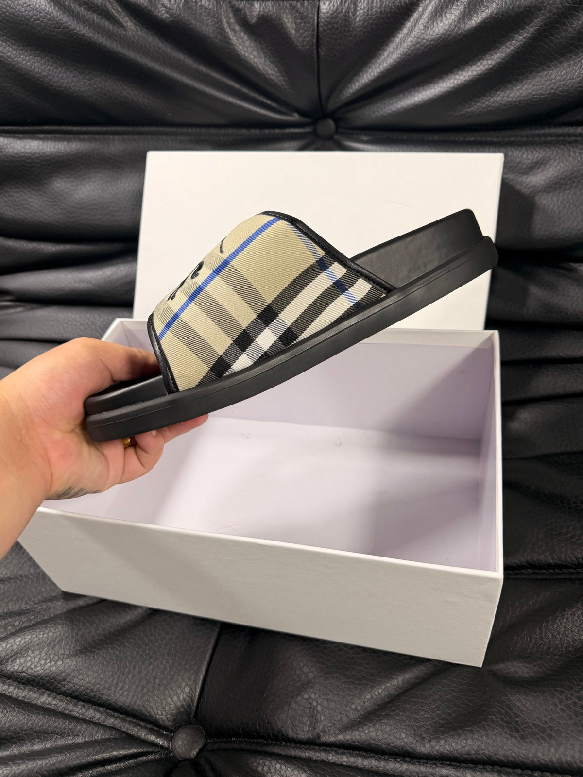 Burberry Vintage Check Slides#18 - Product Image 8