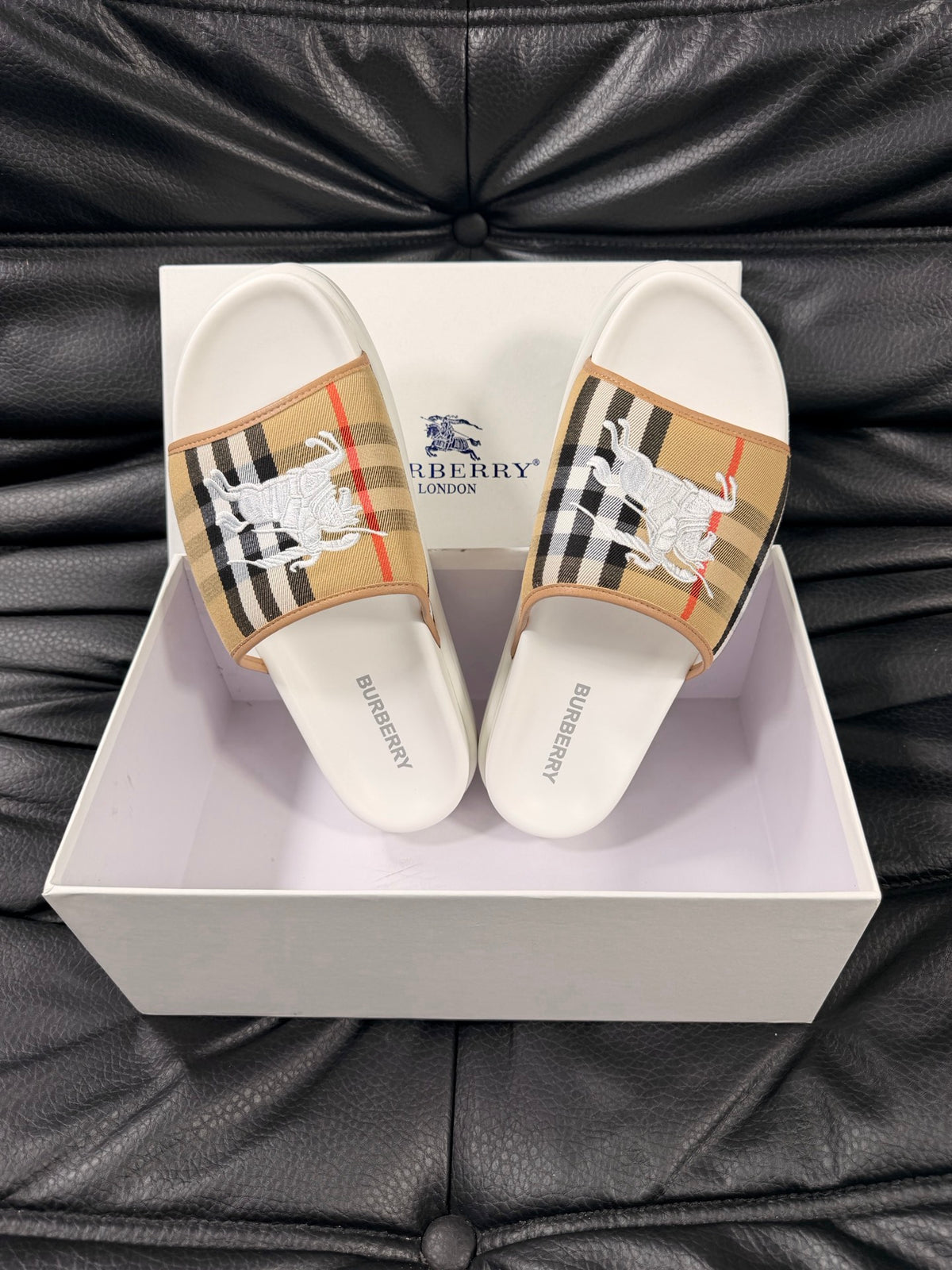 Burberry Vintage Check Slides#15 - Product Image 4