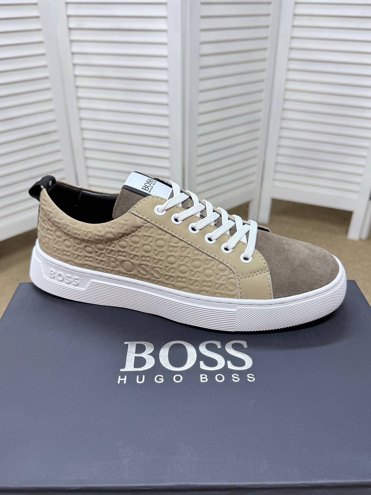 BOSS Casual Shoes 49 Taupe product photo 7