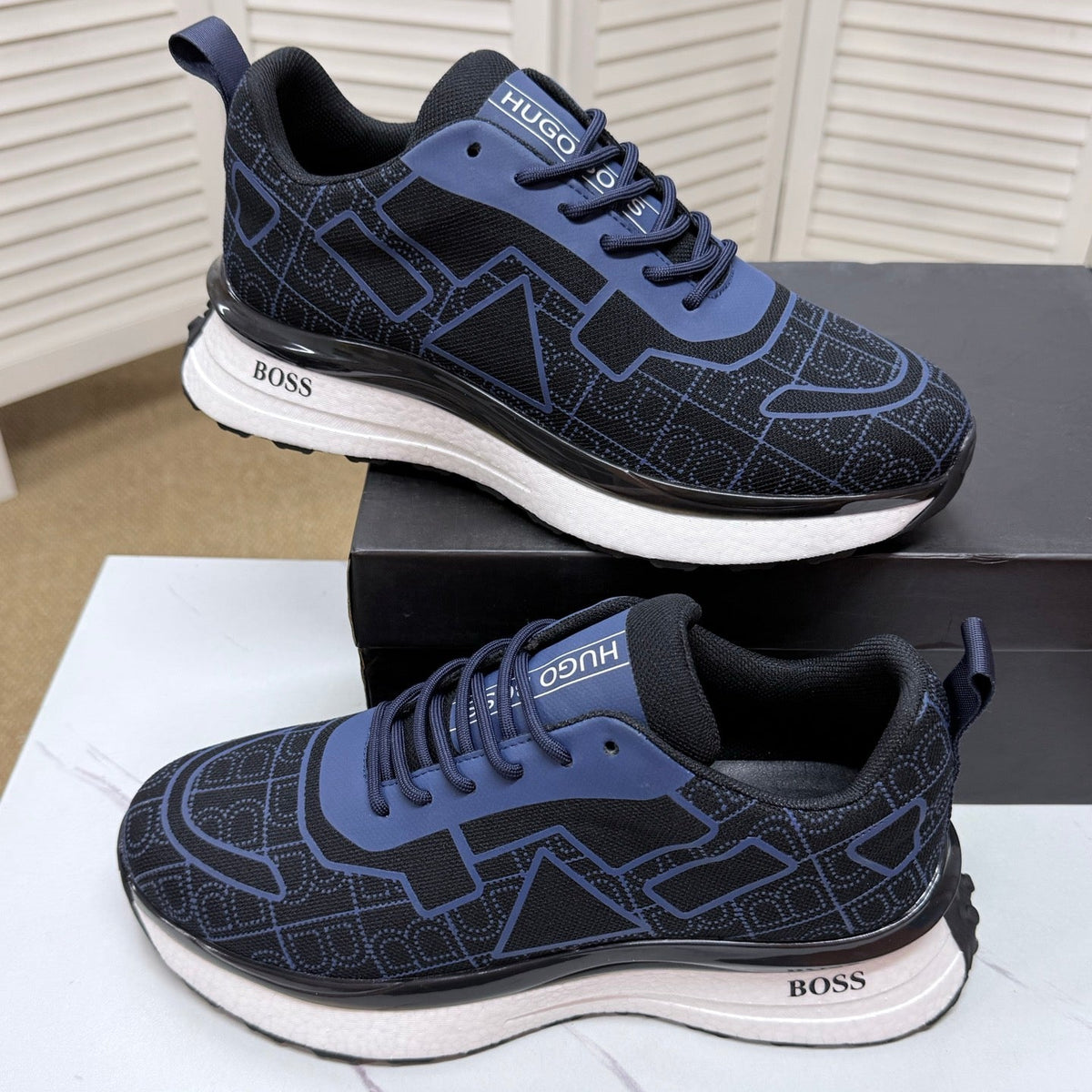 BOSS Casual Shoes 51 Navy Blue product photo 6