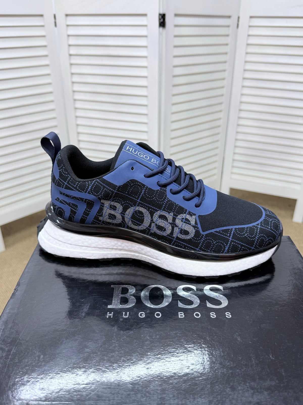 BOSS Casual Shoes 50 Navy Blue product photo 7