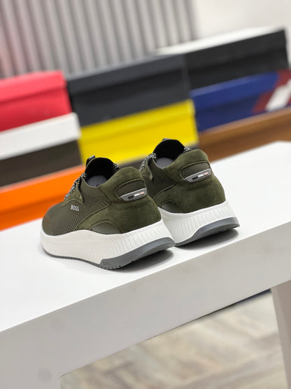 BOSS Casual Shoes 60 Olive Green product photo 2
