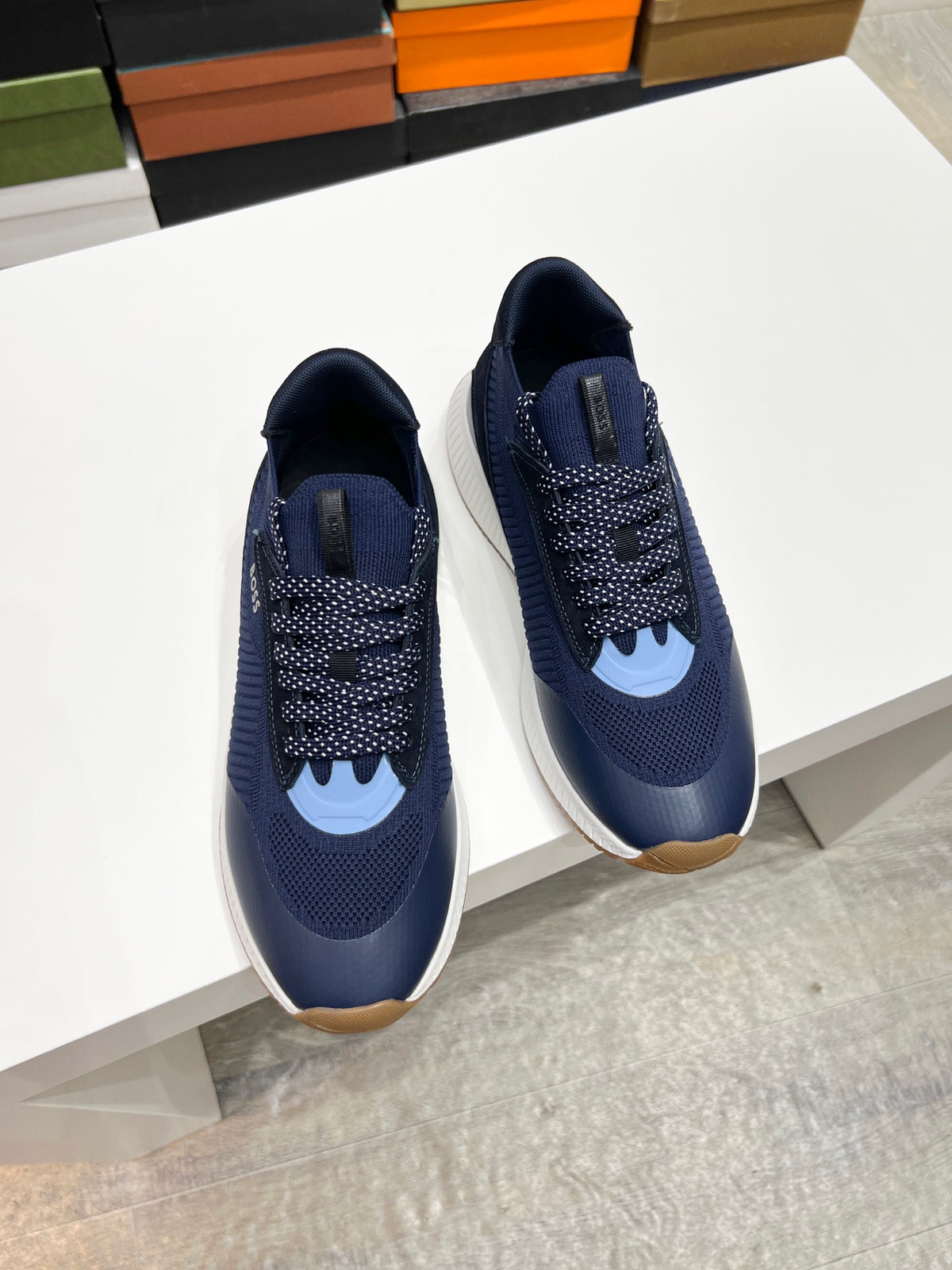 BOSS Casual Shoes 57 Navy Blue product photo 5