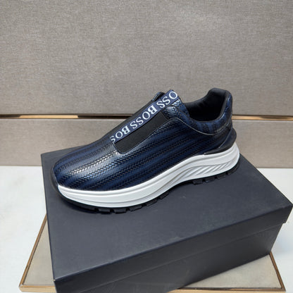BOSS Casual Shoes 64 Navy Blue product photo 3