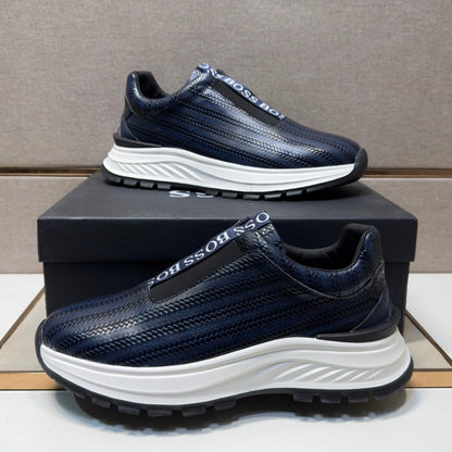BOSS Casual Shoes 64 Navy Blue product photo 4