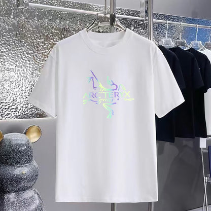 Reflective Skeleton Graphic Oversized T-Shirt